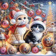 Load image into Gallery viewer, Christmas Reindeer-Partial Special Diamond Painting-30x30cm
