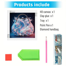 Load image into Gallery viewer, Dreamy Flower Heart-Partial Special Diamond Painting-30x30cm
