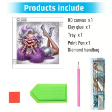 Load image into Gallery viewer, Cute Grandma-Partial Special Diamond Painting-30x30cm
