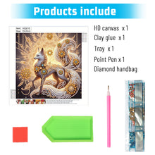 Load image into Gallery viewer, Snow Scene Cat-Partial Special Diamond Painting-30x30cm
