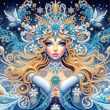 Load image into Gallery viewer, Enchanting Woman Eyes-Partial Special Diamond Painting-30x30cm
