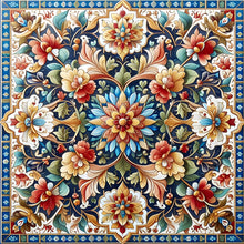 Load image into Gallery viewer, Mandala-Full Round Diamond Painting-40x40cm
