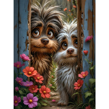 Load image into Gallery viewer, Dog-Full Round Diamond Painting-30x40cm
