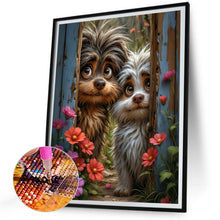Load image into Gallery viewer, Dog-Full Round Diamond Painting-30x40cm
