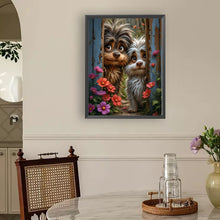 Load image into Gallery viewer, Dog-Full Round Diamond Painting-30x40cm

