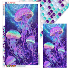 Load image into Gallery viewer, Jellyfish-Full Round Diamond Painting-40x70cm-Large Size

