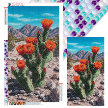 Load image into Gallery viewer, Cactus-Full Round Diamond Painting-40x70cm-Large Size
