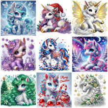 Load image into Gallery viewer, Unicorn-Partial Special Diamond Painting-30x30cm
