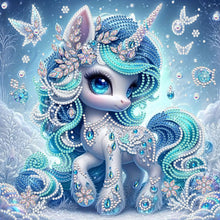 Load image into Gallery viewer, Unicorn-Partial Special Diamond Painting-30x30cm
