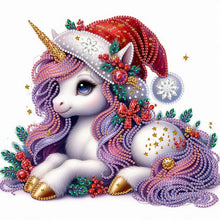 Load image into Gallery viewer, Unicorn-Partial Special Diamond Painting-30x30cm
