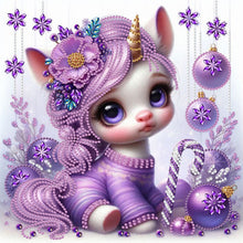 Load image into Gallery viewer, Unicorn-Partial Special Diamond Painting-30x30cm

