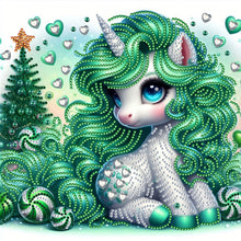 Load image into Gallery viewer, Unicorn-Partial Special Diamond Painting-30x30cm
