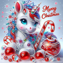 Load image into Gallery viewer, Unicorn-Partial Special Diamond Painting-30x30cm
