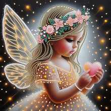 Load image into Gallery viewer, Fairy Girl-Partial Special Diamond Painting-30x30cm
