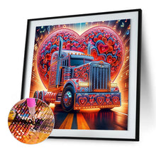 Load image into Gallery viewer, Heart Car-Partial Special Diamond Painting-30x30cm

