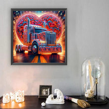Load image into Gallery viewer, Heart Car-Partial Special Diamond Painting-30x30cm
