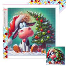 Load image into Gallery viewer, Cow-Full Square Diamond Painting-30x30cm
