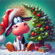 Load image into Gallery viewer, Cow-Full Square Diamond Painting-30x30cm

