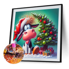 Load image into Gallery viewer, Cow-Full Square Diamond Painting-30x30cm
