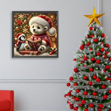 Load image into Gallery viewer, Bear-Full Square Diamond Painting-30x30cm

