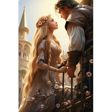 Load image into Gallery viewer, Rapunzel-Full Round Diamond Painting-40x60cm-Large Size
