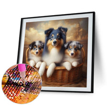 Load image into Gallery viewer, Dog-Full Round Diamond Painting-40x40cm
