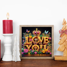 Load image into Gallery viewer, LOVE-Partial Special Diamond Painting-30x30cm
