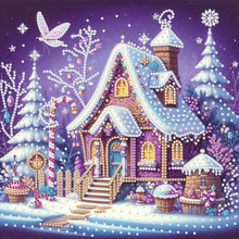 Load image into Gallery viewer, Witch Hat House-Partial Special Diamond Painting-30x30cm
