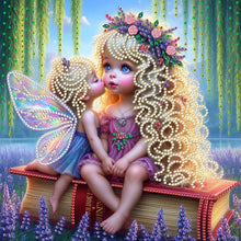 Load image into Gallery viewer, Mermaid Fairy Girl-Partial Special Diamond Painting-30x30cm
