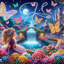 Load image into Gallery viewer, Mermaid Fairy Girl-Partial Special Diamond Painting-30x30cm
