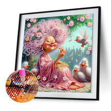 Load image into Gallery viewer, Cute Grandma-Partial Special Diamond Painting-30x30cm
