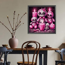 Load image into Gallery viewer, Skull-Full Round Diamond Painting-40x40cm
