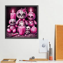 Load image into Gallery viewer, Skull-Full Round Diamond Painting-40x40cm
