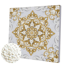 Load image into Gallery viewer, Elegant Girl-Partial Pearl Painting Kit with Frame-25x25cm
