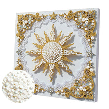 Load image into Gallery viewer, Elegant Girl-Partial Pearl Painting Kit with Frame-25x25cm
