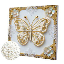 Load image into Gallery viewer, Elegant Girl-Partial Pearl Painting Kit with Frame-25x25cm
