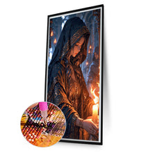 Load image into Gallery viewer, Fantasy Warrior-Full Square Diamond Painting-40x70cm-Large Size
