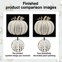 Load image into Gallery viewer, Pumpkin-Partial Pearl Painting Kit with Frame-25x25cm
