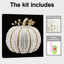 Load image into Gallery viewer, Pumpkin-Partial Pearl Painting Kit with Frame-25x25cm
