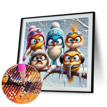 Load image into Gallery viewer, Bird-Full Round Diamond Painting-30x30cm

