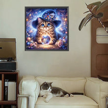 Load image into Gallery viewer, Cat-Full Square Diamond Painting-30x30cm
