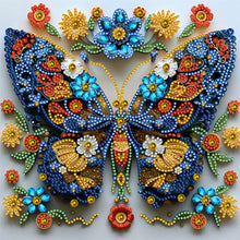 Load image into Gallery viewer, Butterfly Flowers-Partial Special Diamond Painting-30x30cm
