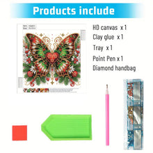 Load image into Gallery viewer, Dreamy Butterfly-Partial Special Diamond Painting-30x30cm

