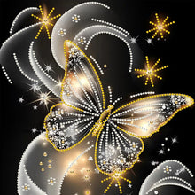 Load image into Gallery viewer, Dreamy Butterfly-Partial Special Diamond Painting-30x30cm
