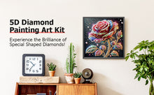 Load image into Gallery viewer, Roses and Lilies-Partial Special Diamond Painting-30x30cm
