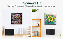 Load image into Gallery viewer, Roses and Lilies-Partial Special Diamond Painting-30x30cm
