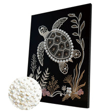 Load image into Gallery viewer, Waves-Partial Pearl Painting Kit with Frame-30x40cm
