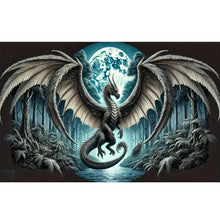 Load image into Gallery viewer, Dragon-Full Round Diamond Painting-55x35cm

