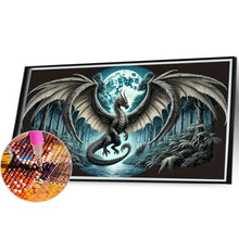Load image into Gallery viewer, Dragon-Full Round Diamond Painting-55x35cm
