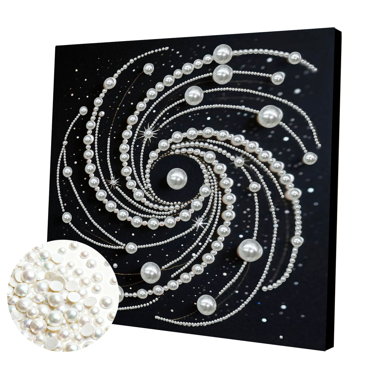 Butterfly-Partial Pearl Painting Kit with Frame-30x30cm – dpforever